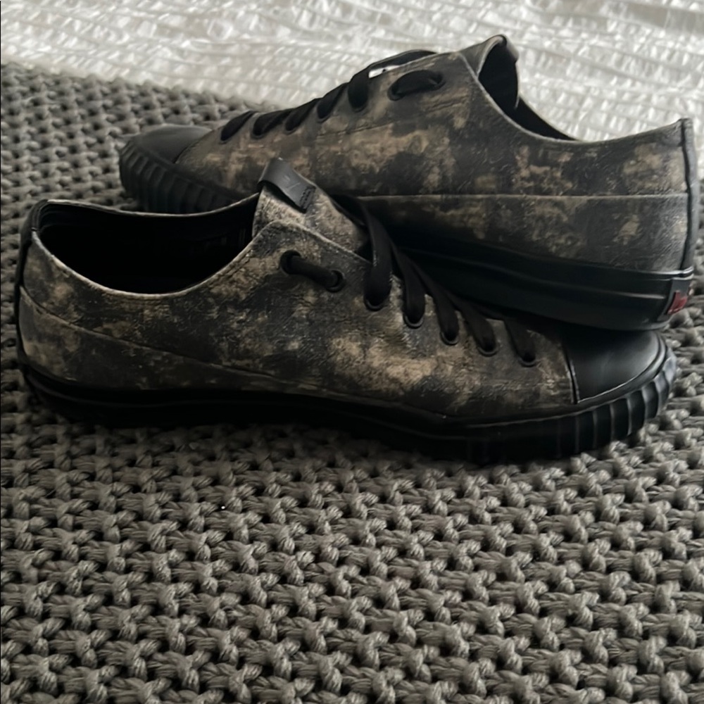 John Varvatos Bootleg Camo Sneakers